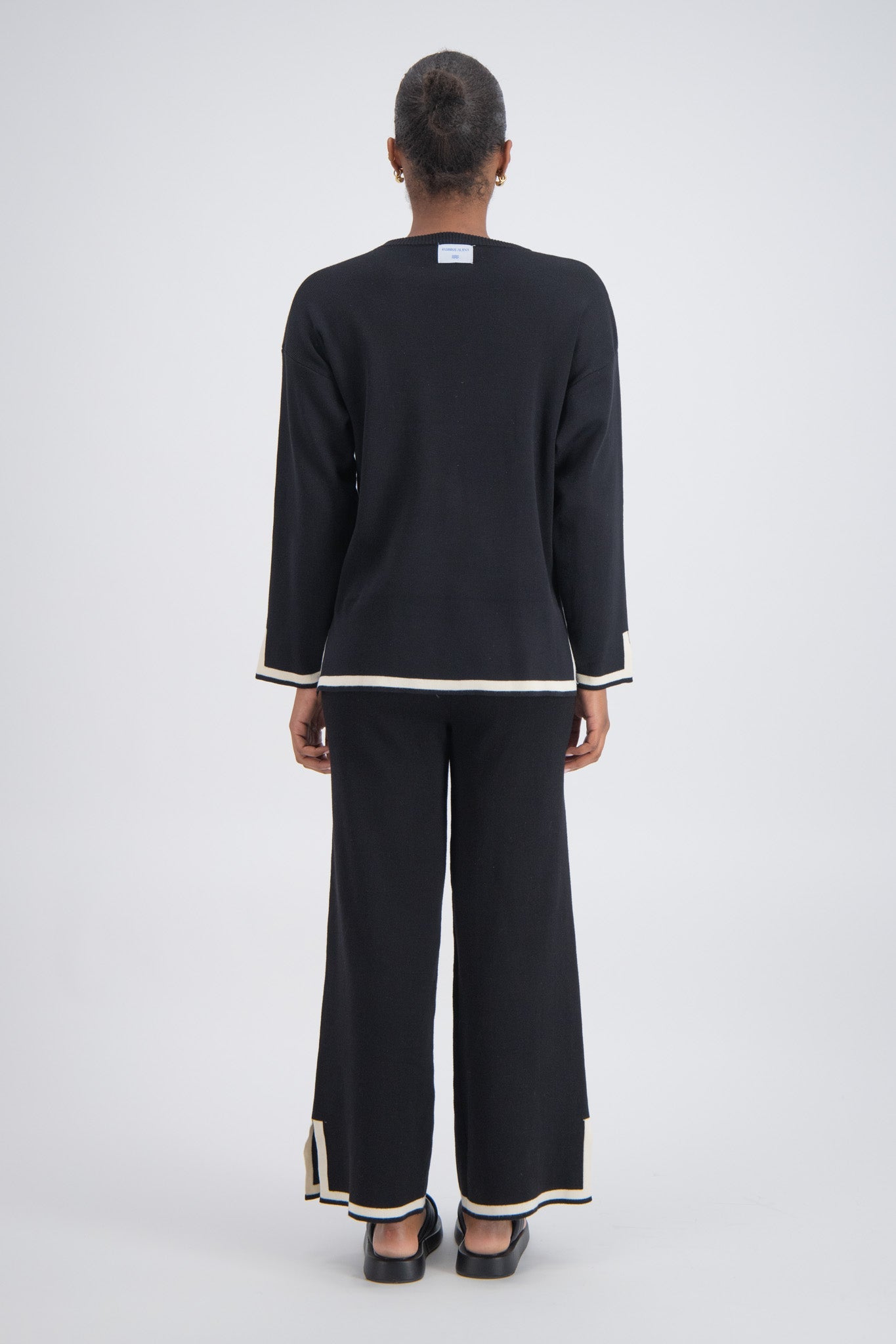 Deia Knit Jumper Black