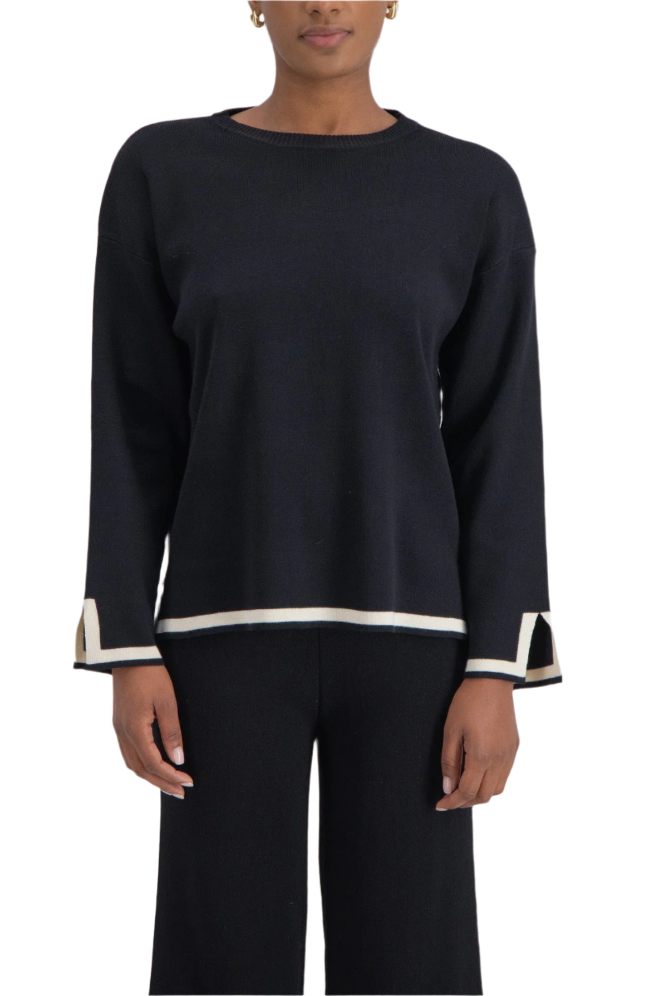 Deia Knit Jumper Black
