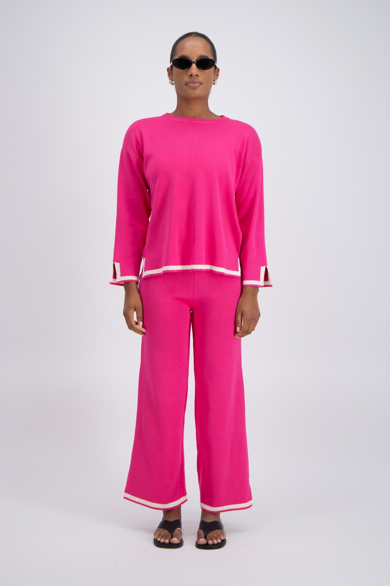 Deia Knit Jumper Pink