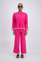 Deia Knit Jumper Pink