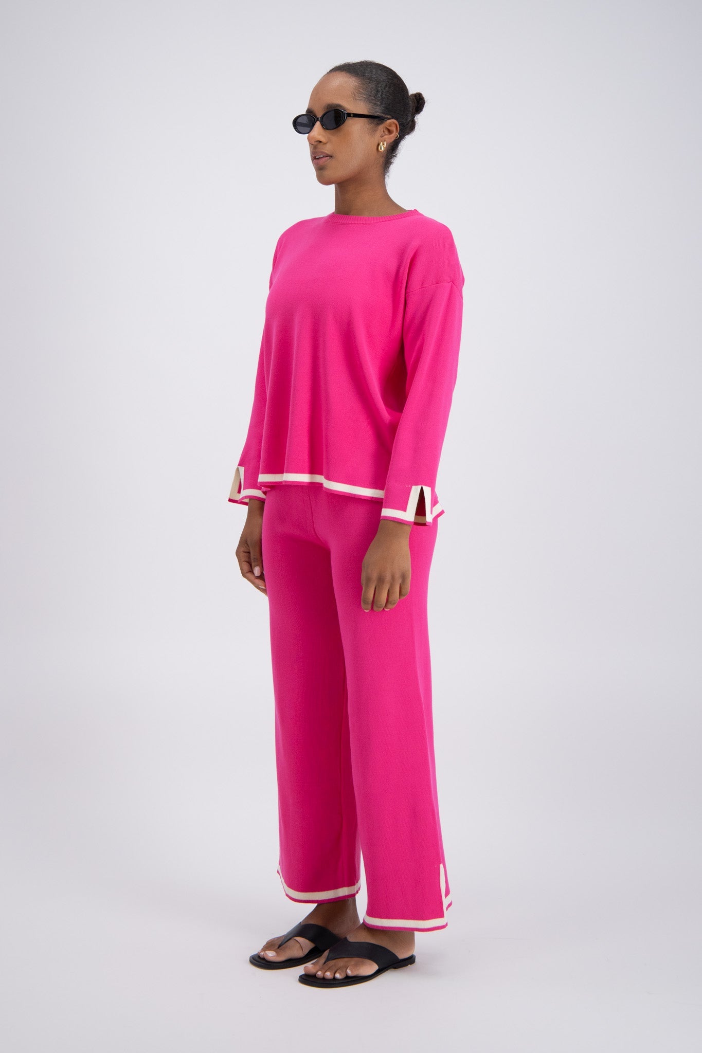 Deia Knit Jumper Pink