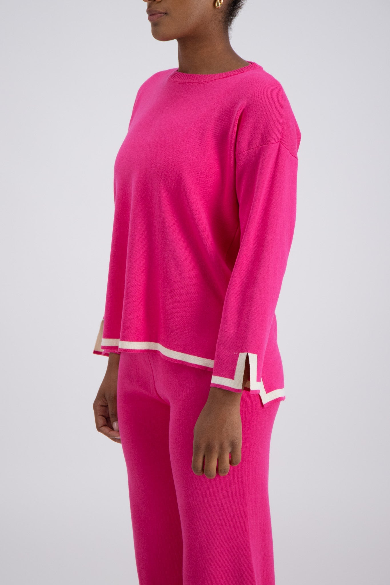 Deia Knit Jumper Pink