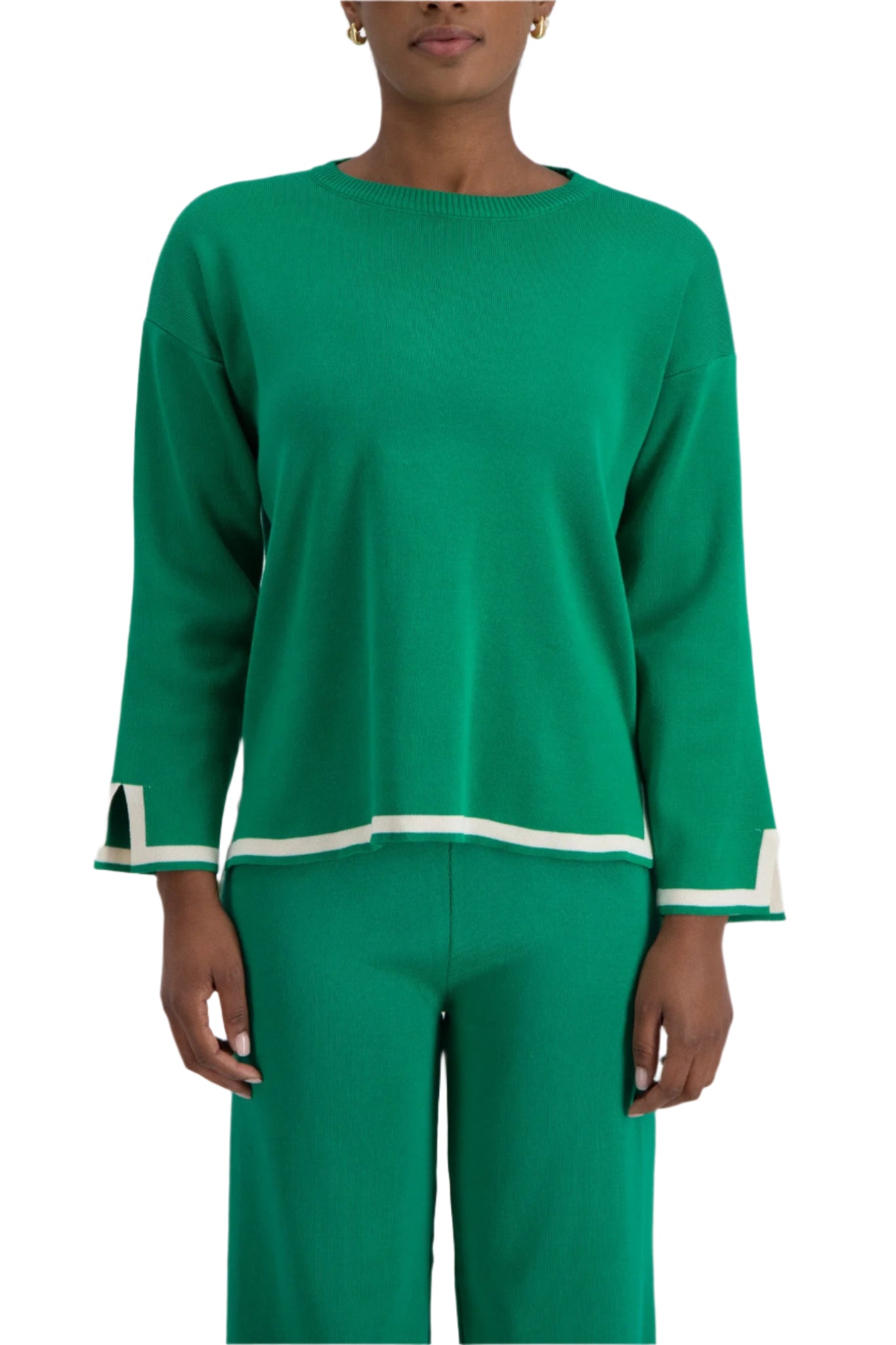 Deia Knit Jumper Green