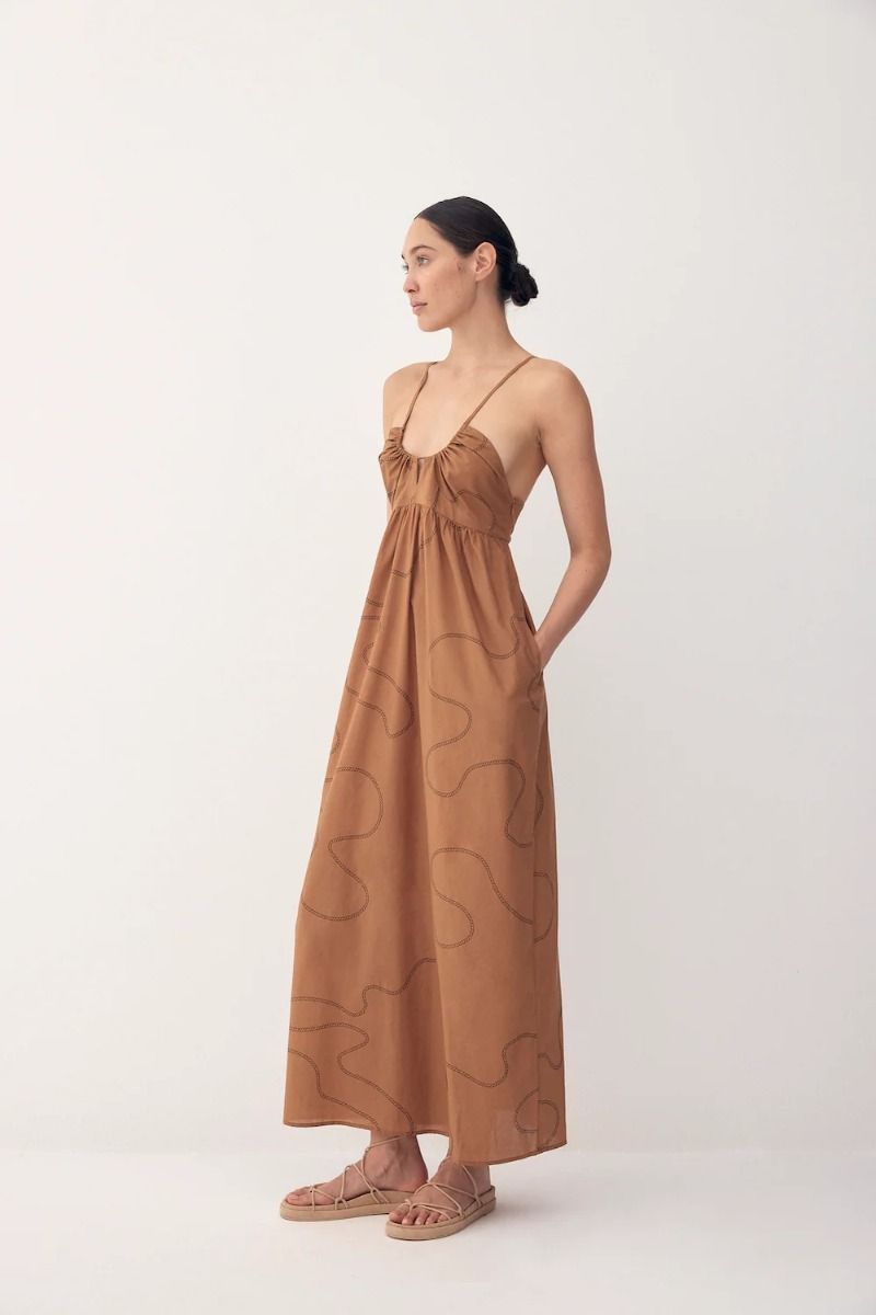 Delphi Maxi - Lasso Print Camel