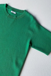 Harper Organic Knit Tshirt - Emerald