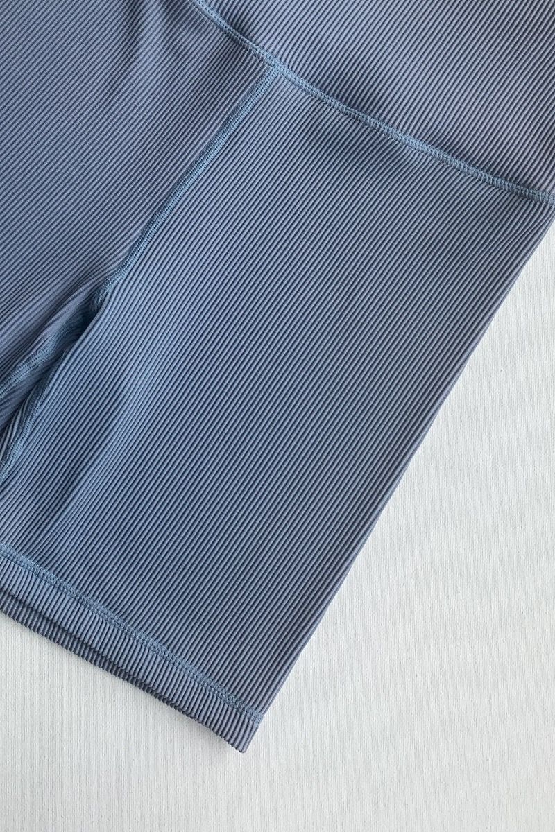 Eden Bike Shorts - Mist Blue