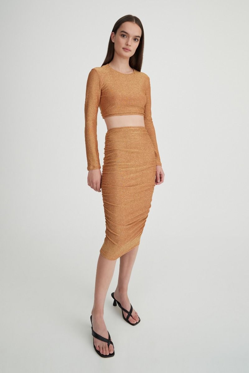 Em-Jay Skirt Honey Gold