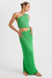 The Eldora Top In Emerald Dust