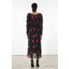 Elizabetta Dress - Black (red dots)