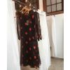 Elizabetta Dress - Black (red dots)