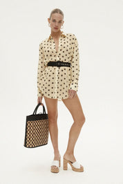 Ella Shirt Dress Butter Spot