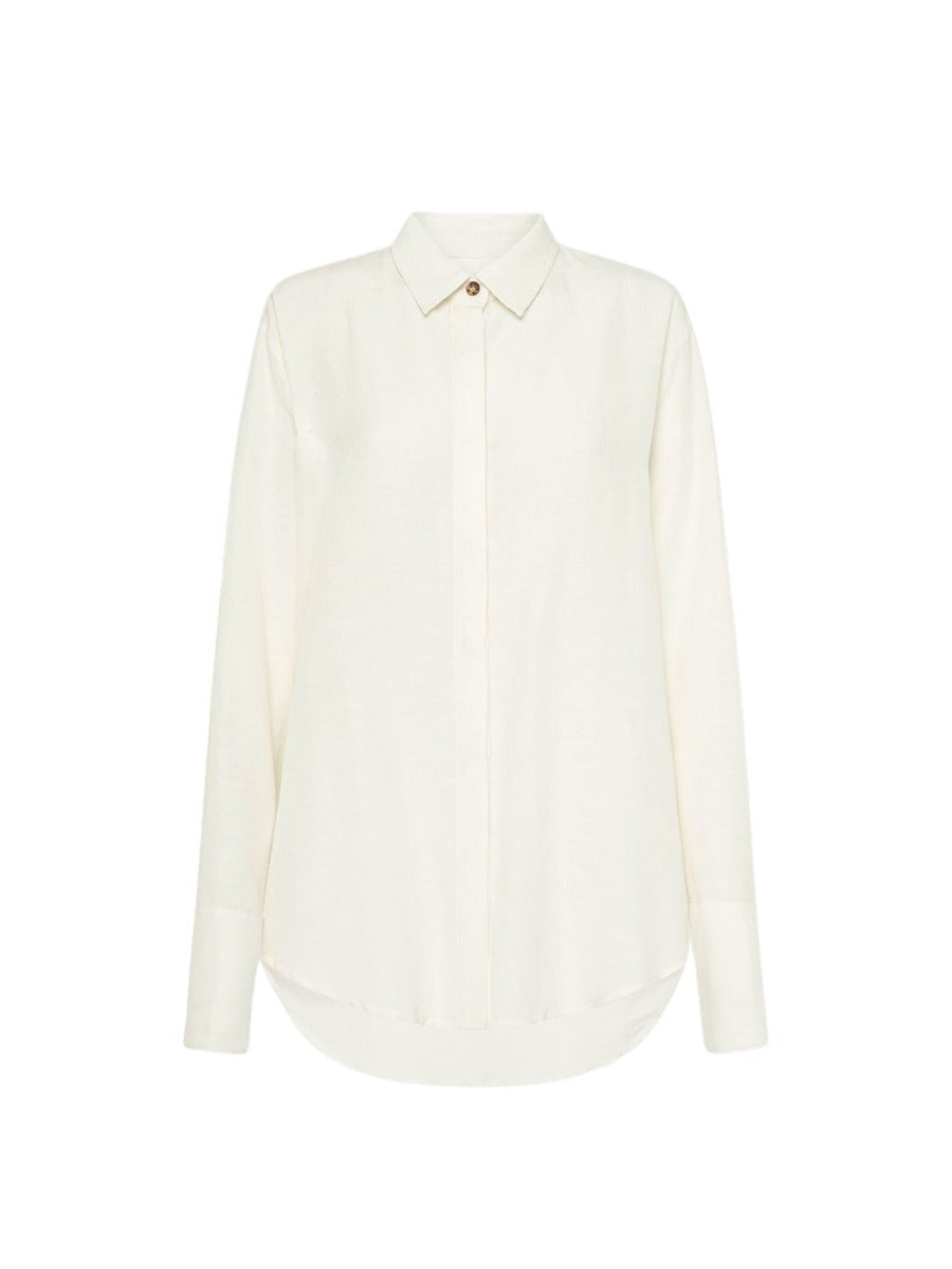 Oriol Oversized Shirt - Ivory