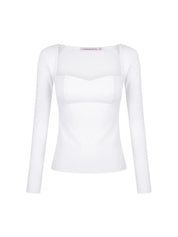 Suki Top White