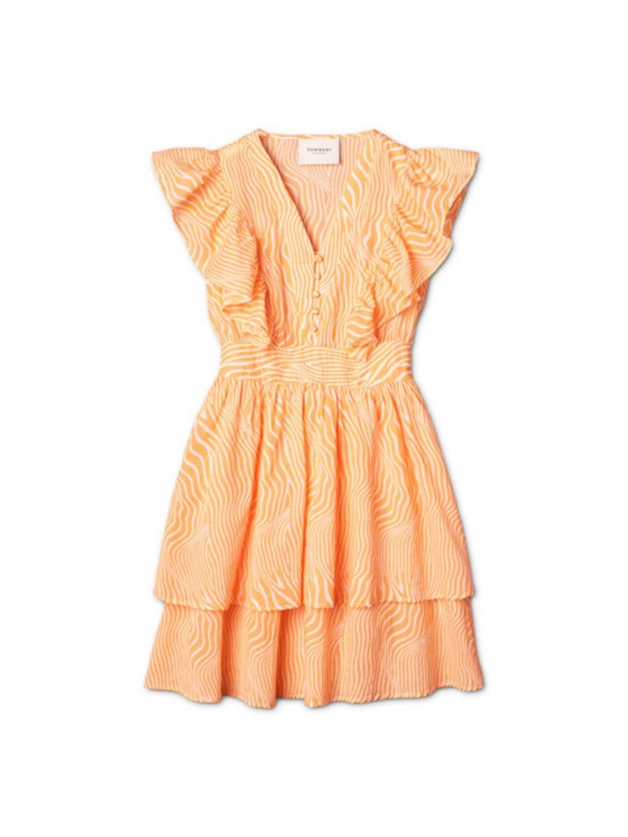 Tahlia Short Dress 514 Warm Apricot