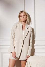 Huntington Linen Blazer Natural