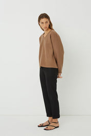 Edie Pullover Jumper Camel