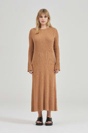 The Cleo Dress Camel