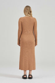 The Cleo Dress Camel