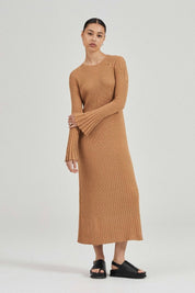 The Cleo Dress Camel