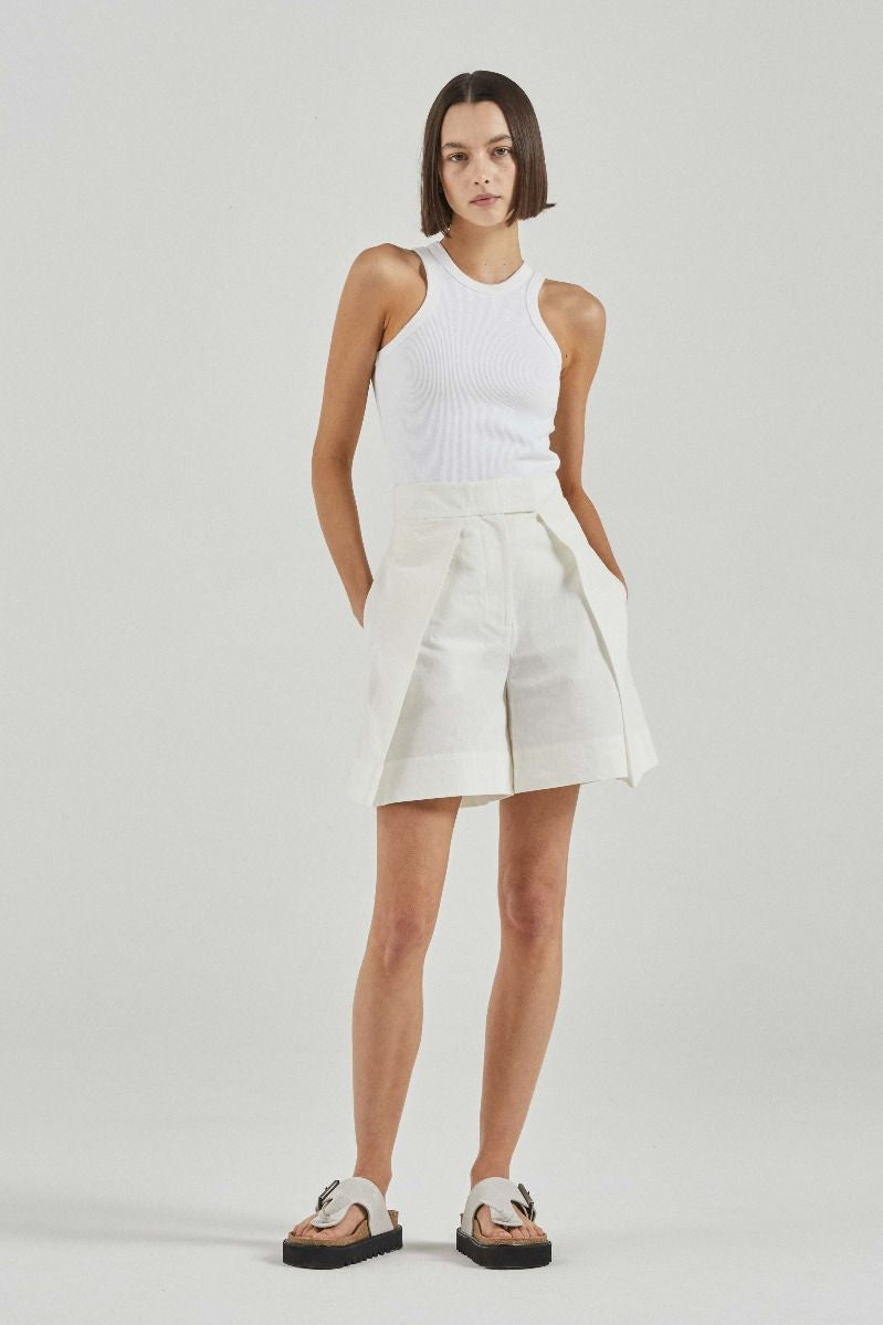 The Sybil Shorts Off White