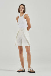 The Sybil Shorts Off White