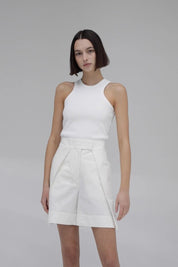 The Sybil Shorts Off White