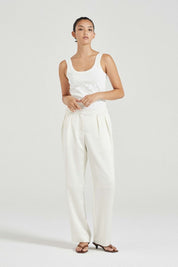 The Helena Trousers Pearl