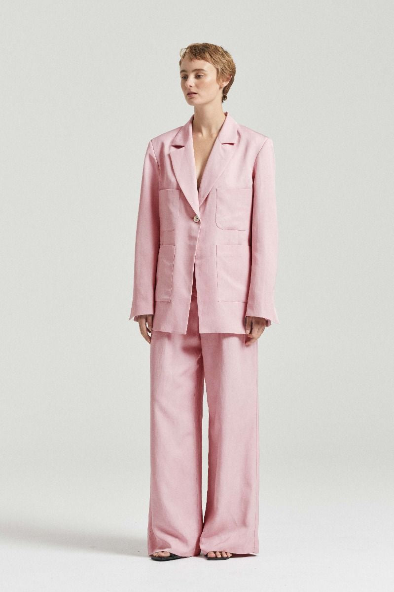 The Marlowe Blazer Pink