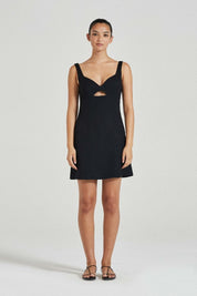 The Xanthe Mini Dress Black