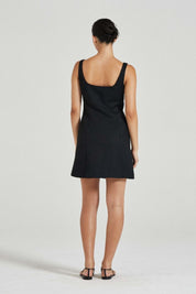 The Xanthe Mini Dress Black