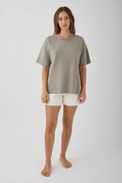 Harriet Organic Knit Short - Cream