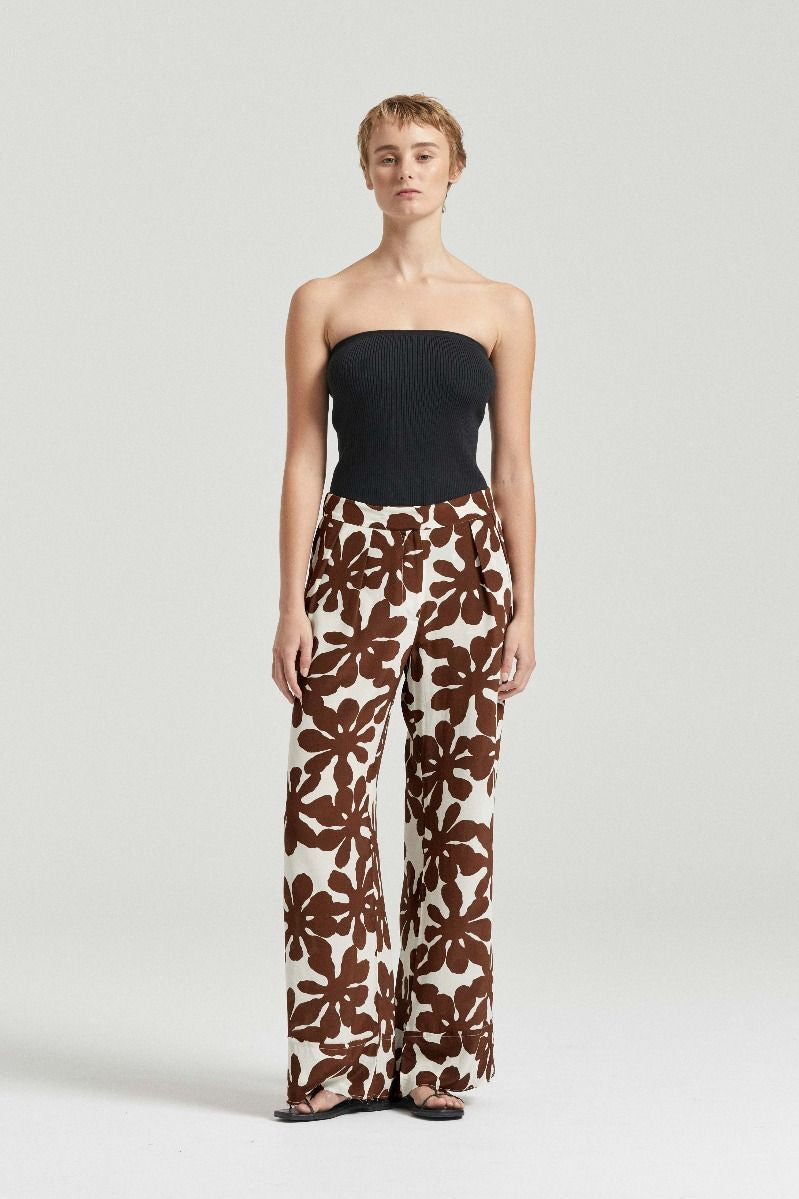 The Benita Trousers Botanica Print