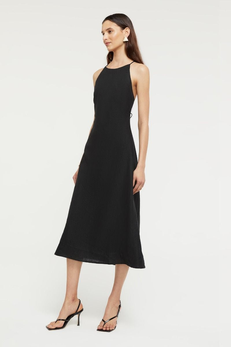 Frankie Flare Dress Black