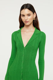 Brianna Knit Dress Emerald