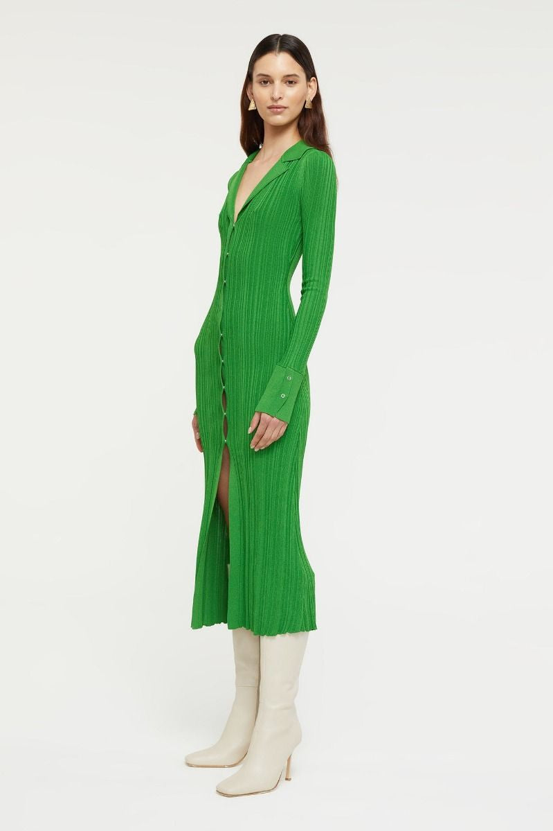 Brianna Knit Dress Emerald