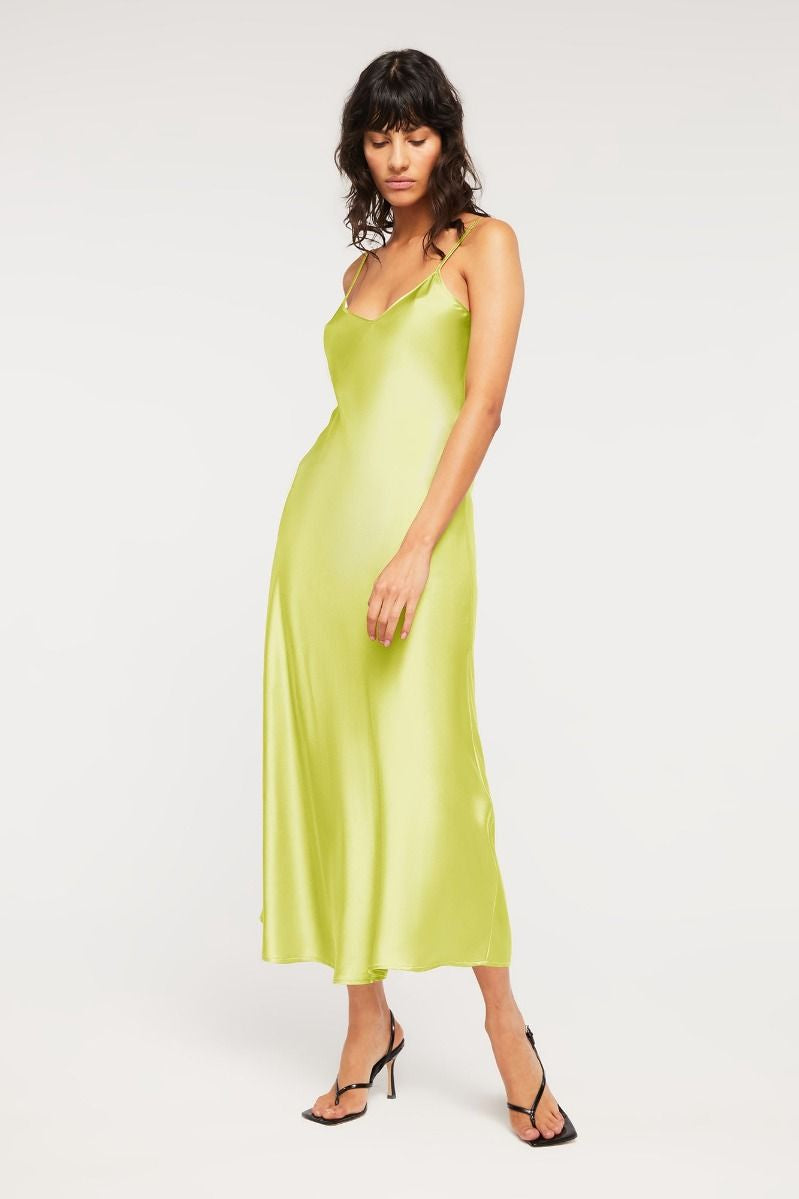 Delilah Slip Electric Lime