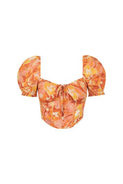 Heidi Corset Sunset Swirl
