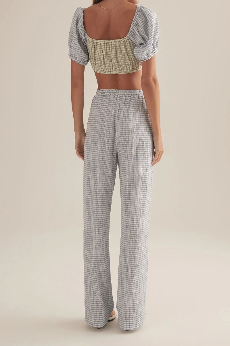 Loxton Pant Mixed Gingham