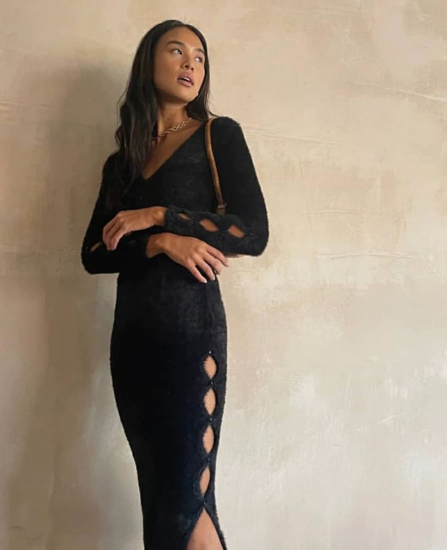Gemini Skirt Black