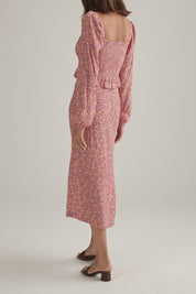Jalda Top Pink Floral