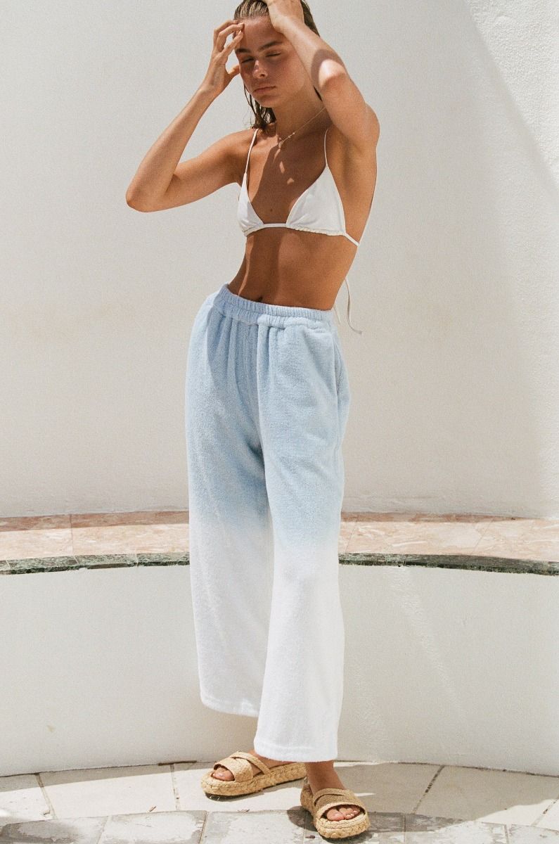 Capri Pant - Blue Ombre