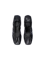 Mia Ballet Pumps Black Nappa