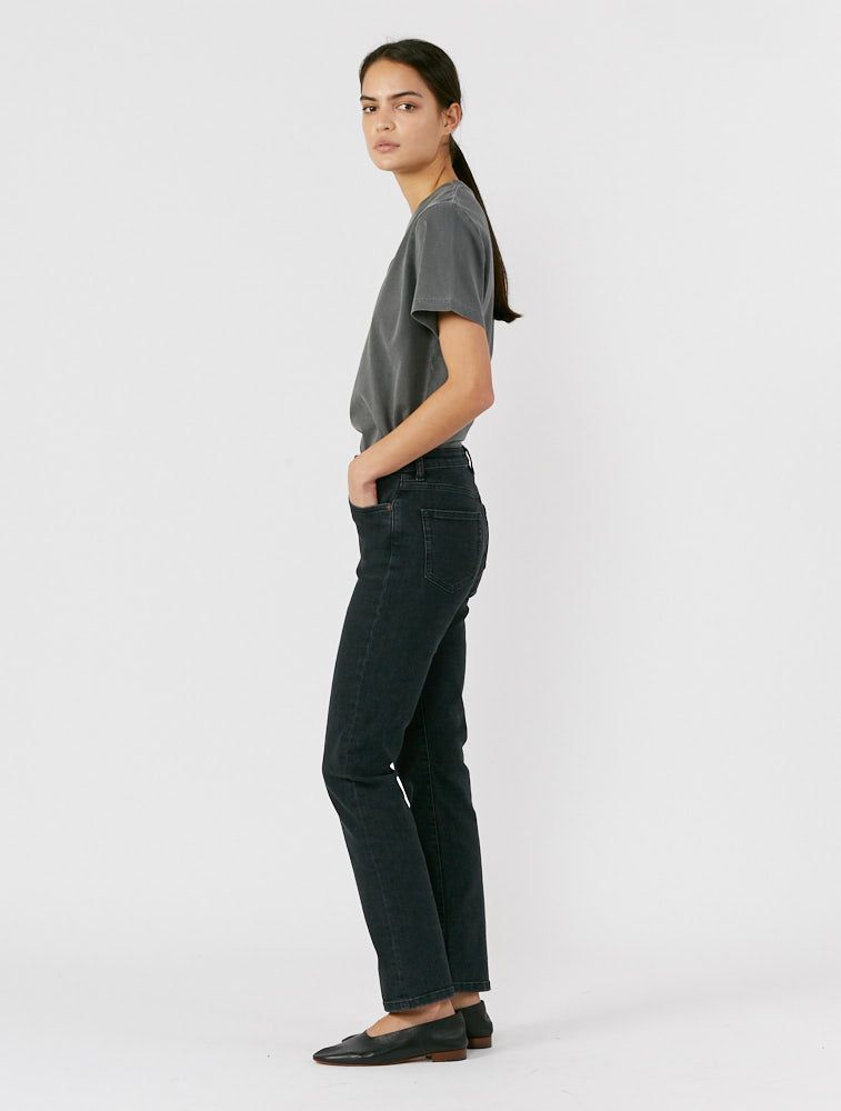 Midtown Drainpipe Jean - Used Black