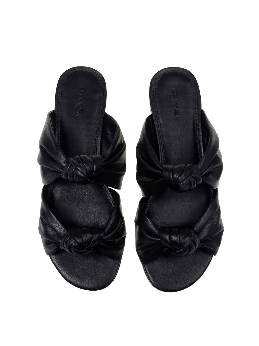 Isabelle Knot Slides - Black