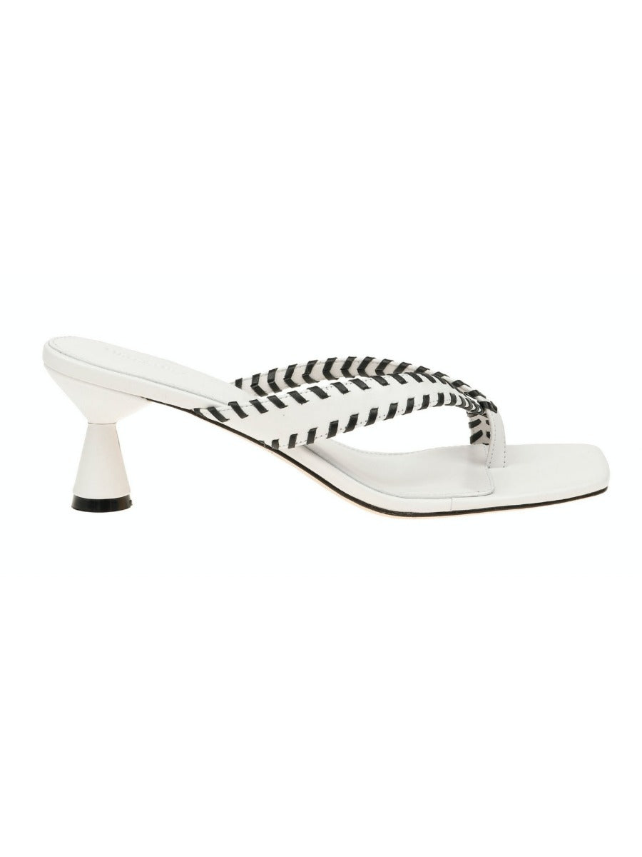 Tamara Sandal - White/Black