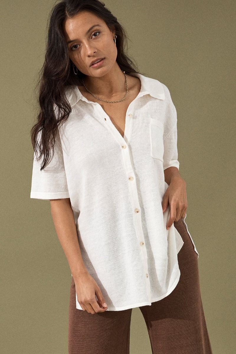 Brie Shirt - Cream