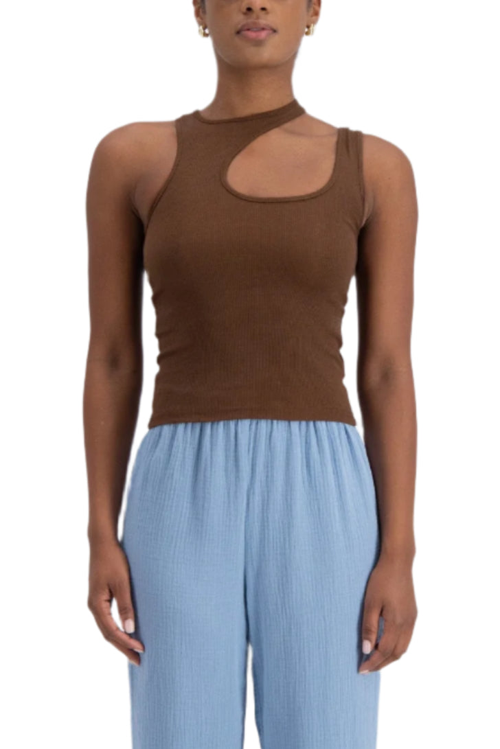 Citara Tank Brown
