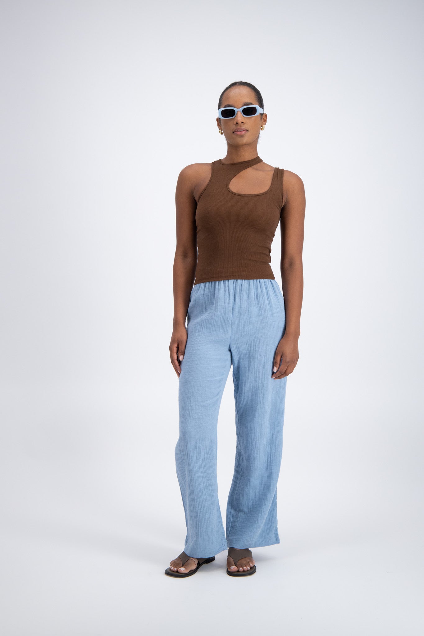 Citara Tank Brown