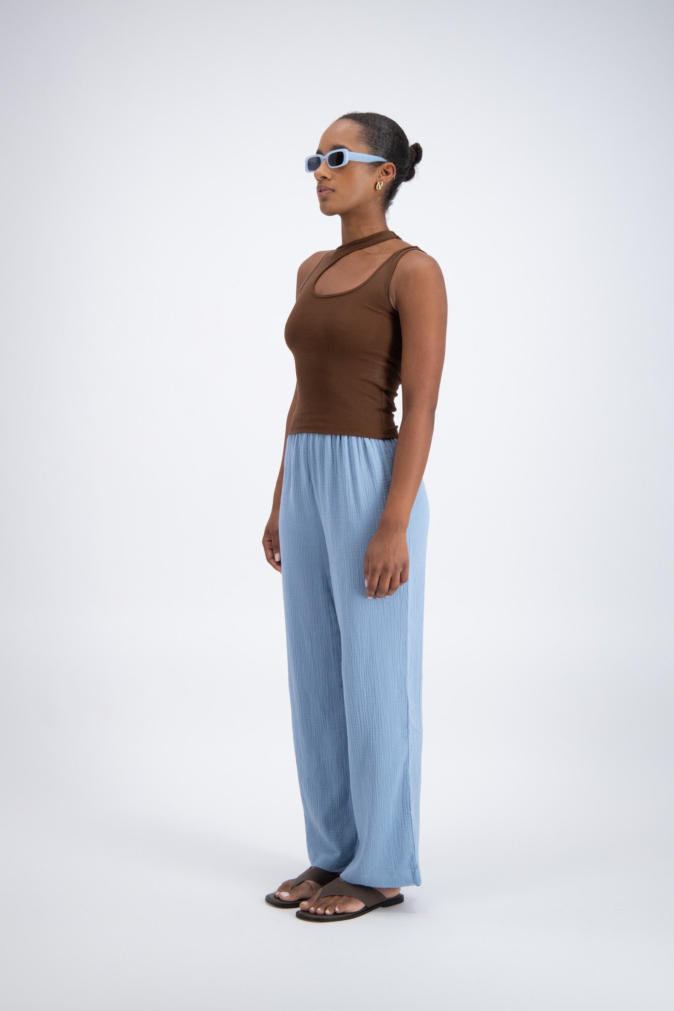 Citara Tank Brown