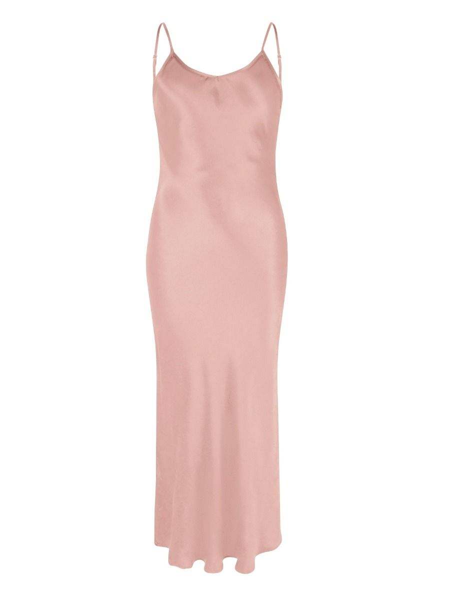 The Georgina Slip Dress Blush